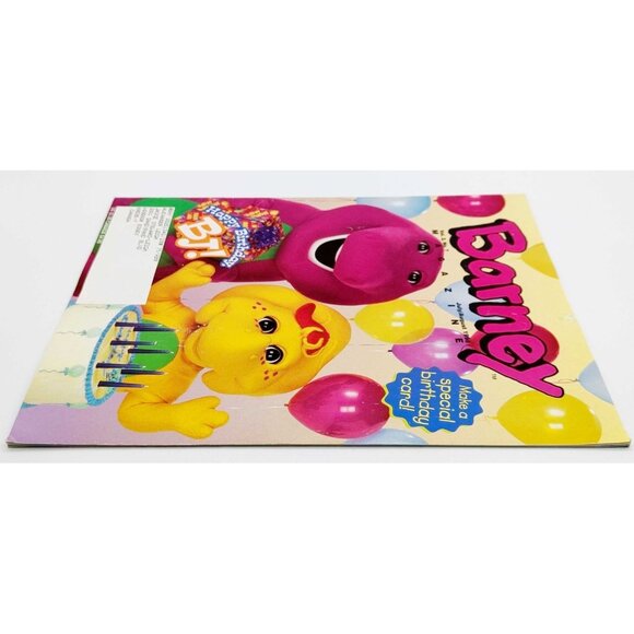 Barney Magazine July/Aug 1998 Happy Birthday BJ! RARE - Picture 3 of 11
